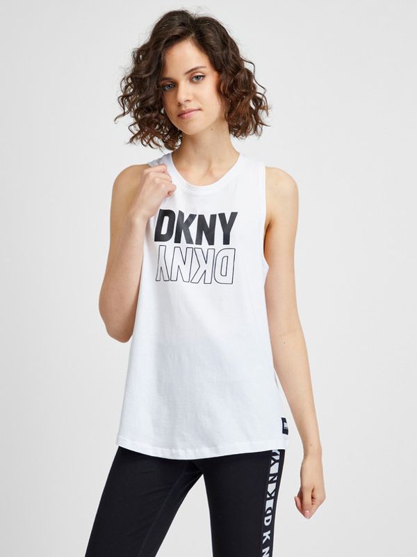 DKNY DKNY Majica bez rukava bijela