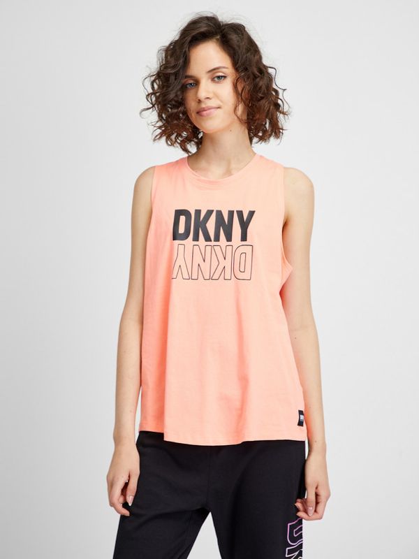 DKNY DKNY Majica bez rukava narančasta