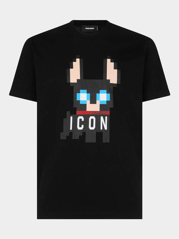 DSQUARED2 DSQUARED2 Majica crna
