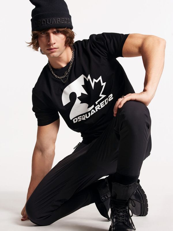 DSQUARED2 DSQUARED2 Majica crna