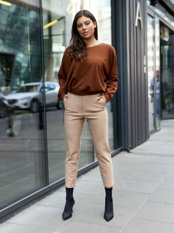 Edoti Edoti Bluza smeđa