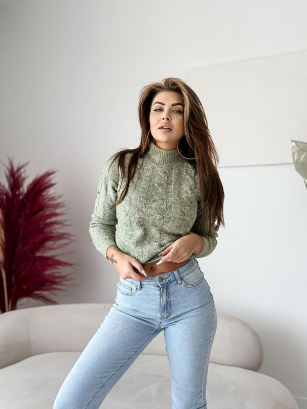 Edoti Edoti Džemper zelena