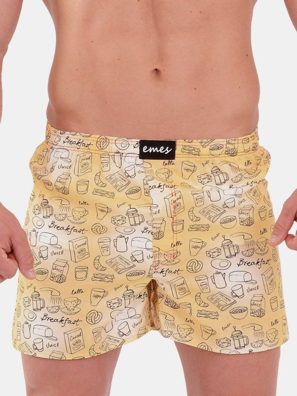 Emes Emes Široke bokserice žuta