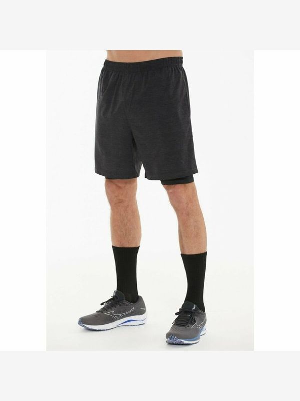 Endurance Endurance Vanclause 2v1 Kratke hlače crna