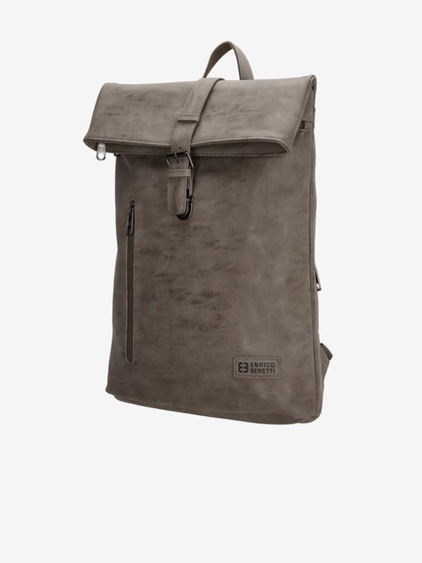 Enrico Benetti Enrico Benetti Rotterdam 15" Notebook 15 l Medium Taupe Ruksak siva