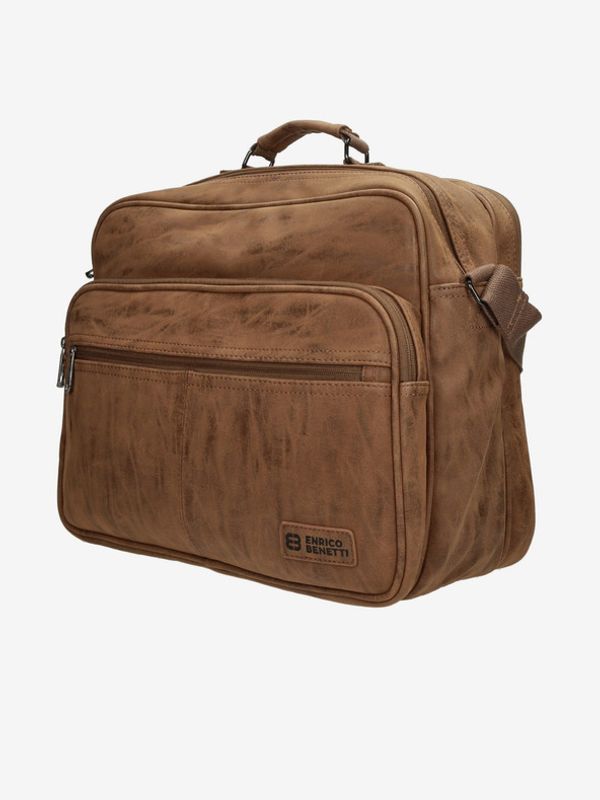 Enrico Benetti Enrico Benetti Rotterdam 15" Notebook Bag 20 l Torba smeđa
