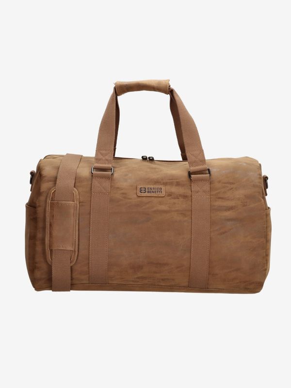 Enrico Benetti Enrico Benetti Rotterdam Sport Bag Camel Torba smeđa