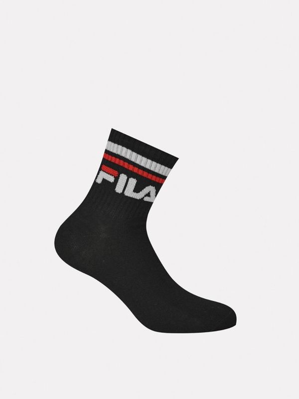 FILA FILA 3-pack Čarape crna