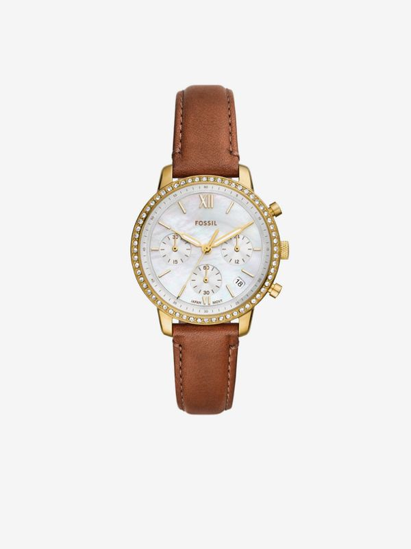 Fossil Fossil Raquel Watch Ring Satovi smeđa