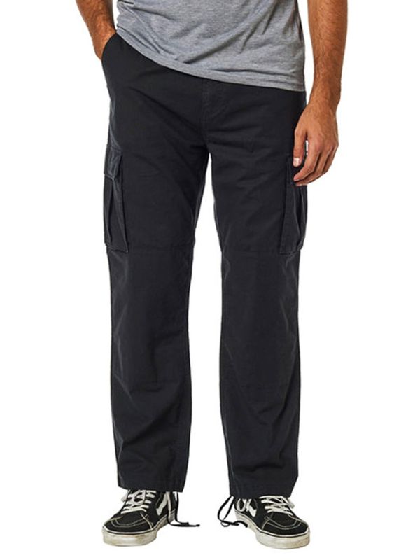Fox Fox Recon Stretch Cargo black plátěné kalhoty pánské - černá Hlače crna