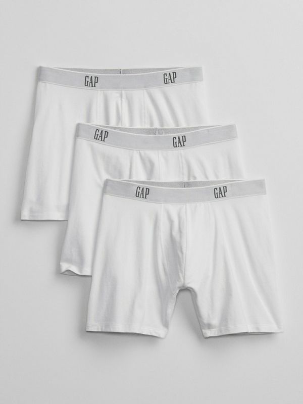 GAP GAP 3-pack Bokserice bijela