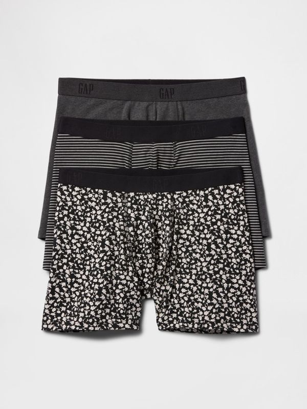 GAP GAP 3-pack Bokserice crna