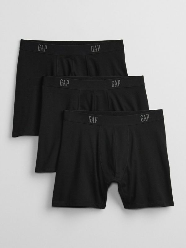 GAP GAP 3-pack Bokserice crna