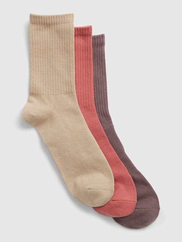 GAP GAP 3-pack Čarape bež