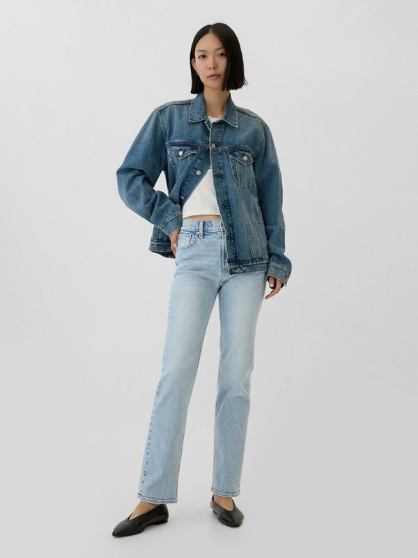 GAP GAP 90S Beverly Traperice plava