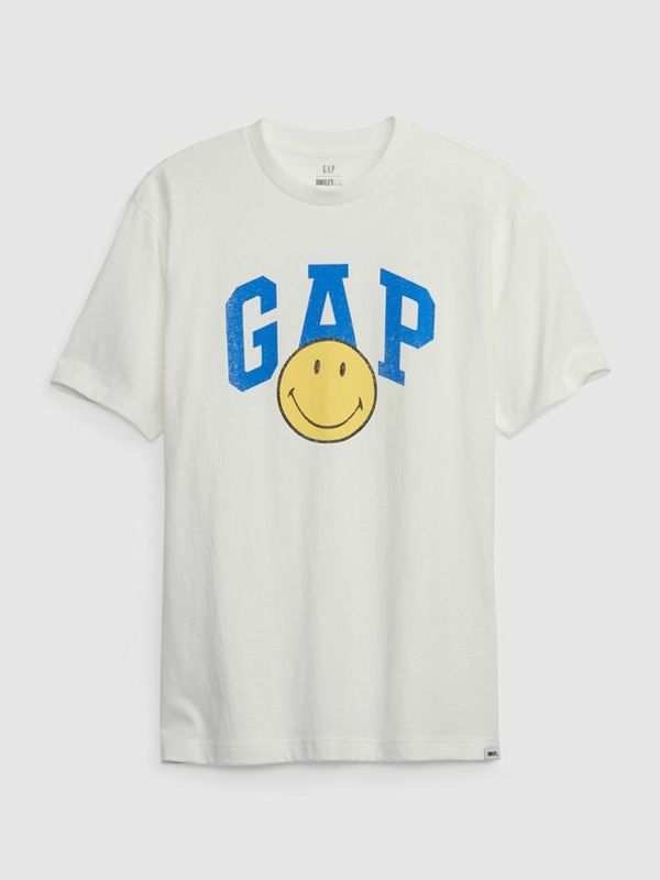 GAP GAP & Smiley® Majica bijela