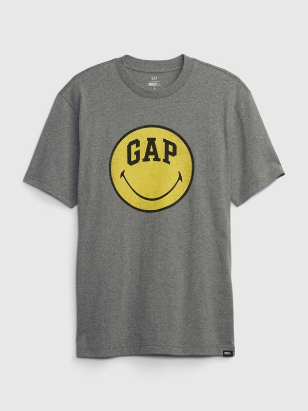 GAP GAP & Smiley® Majica siva