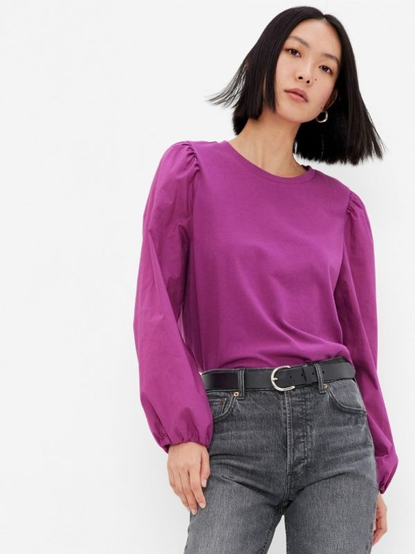 GAP GAP Bluza ljubičasta