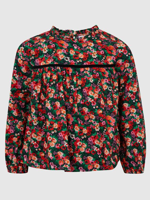 GAP GAP Dječja bluza crvena ružičasta