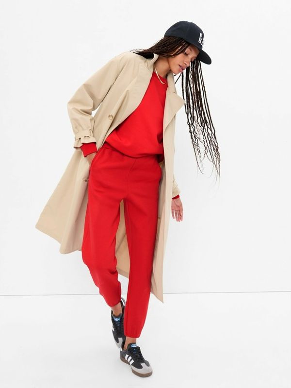 GAP GAP Donji dio trenirke crvena