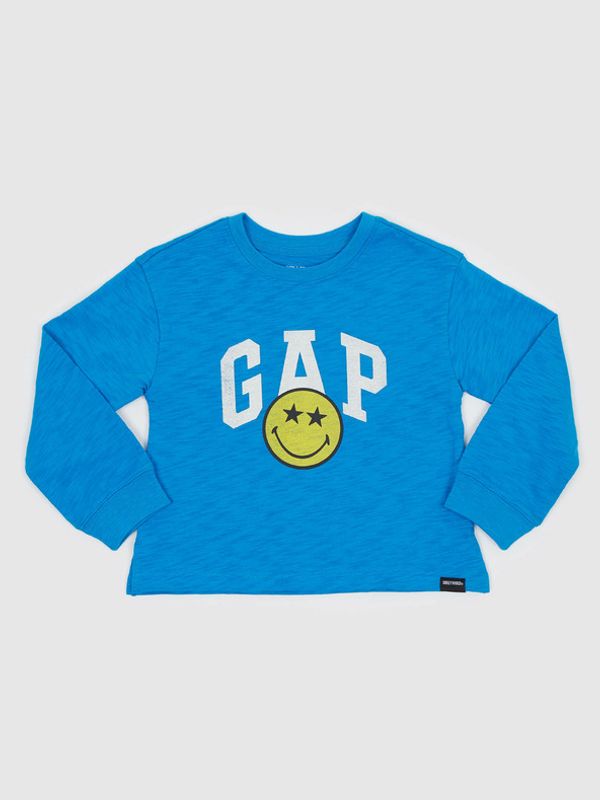 GAP GAP Gap & Smiley® Majica dječja plava
