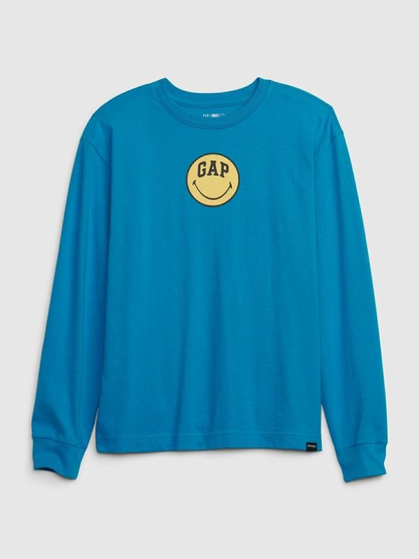 GAP GAP Gap & Smiley® Majica dječja plava