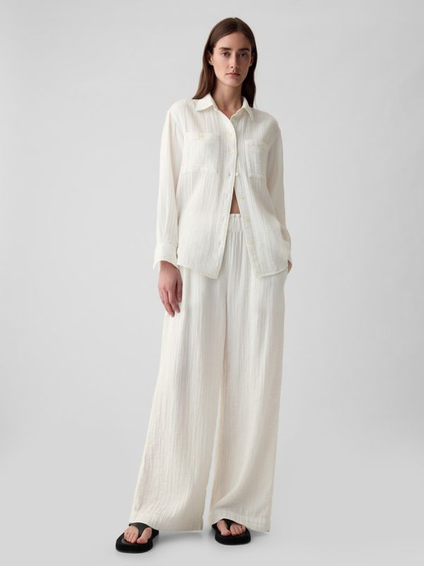 GAP GAP Hlače bijela