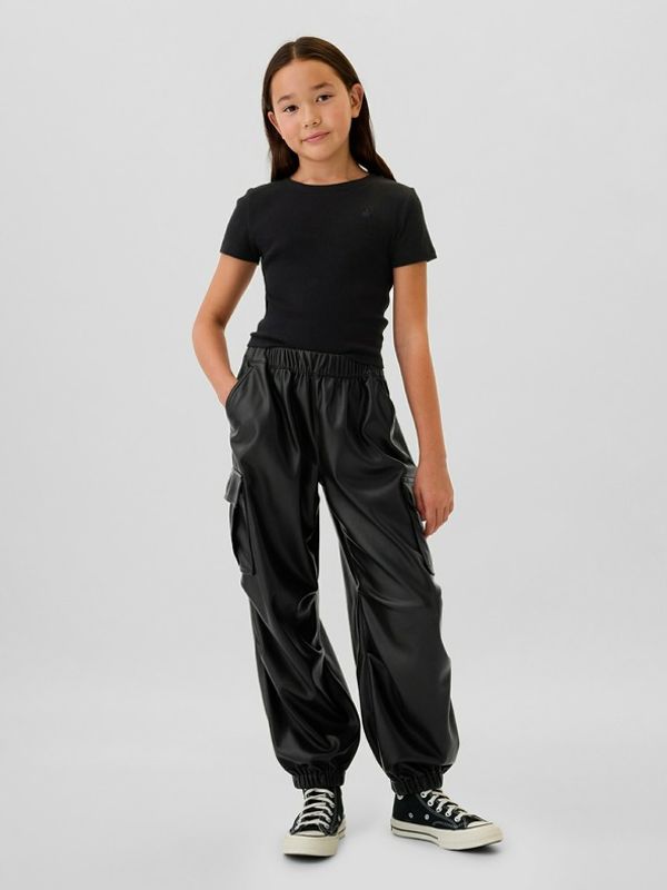 GAP GAP Hlače dječje crna