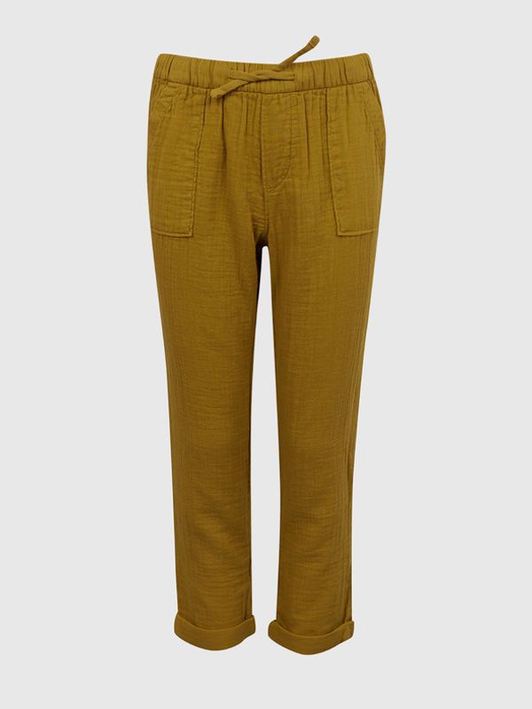 GAP GAP Hlače dječje žuta