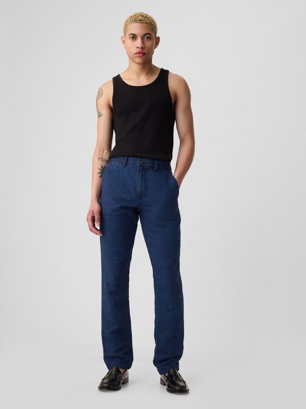 GAP GAP Hlače plava