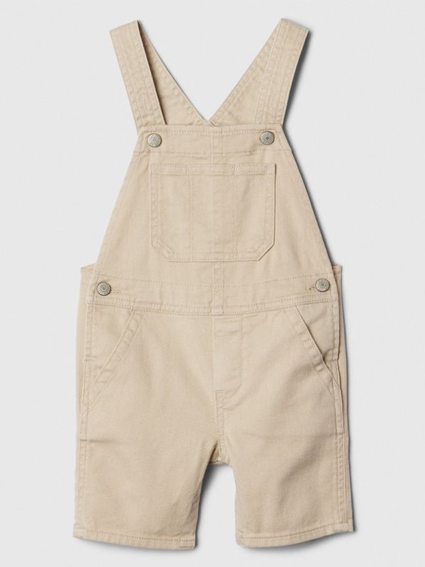 GAP GAP Hlače s tregerima dječje bež