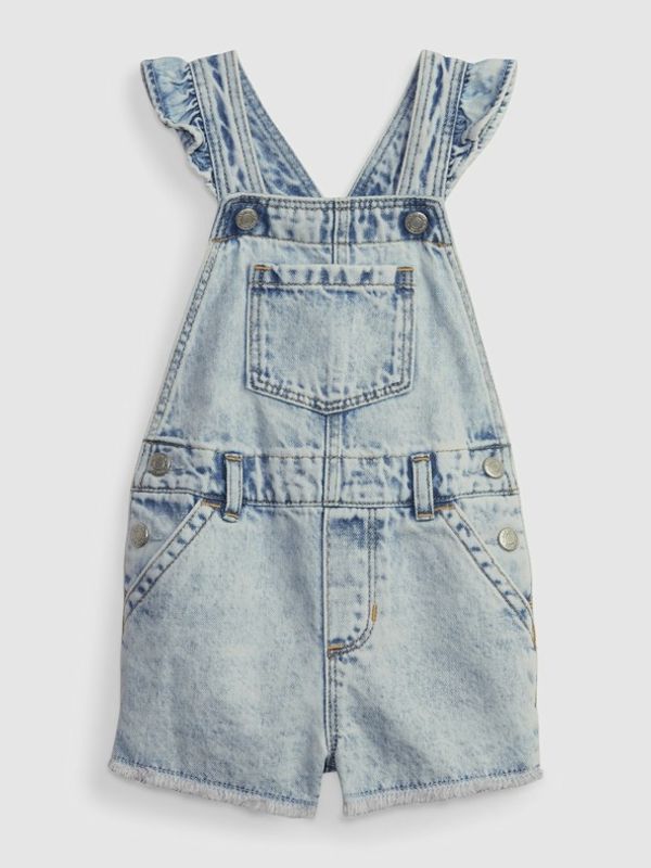 GAP GAP Hlače s tregerima dječje plava