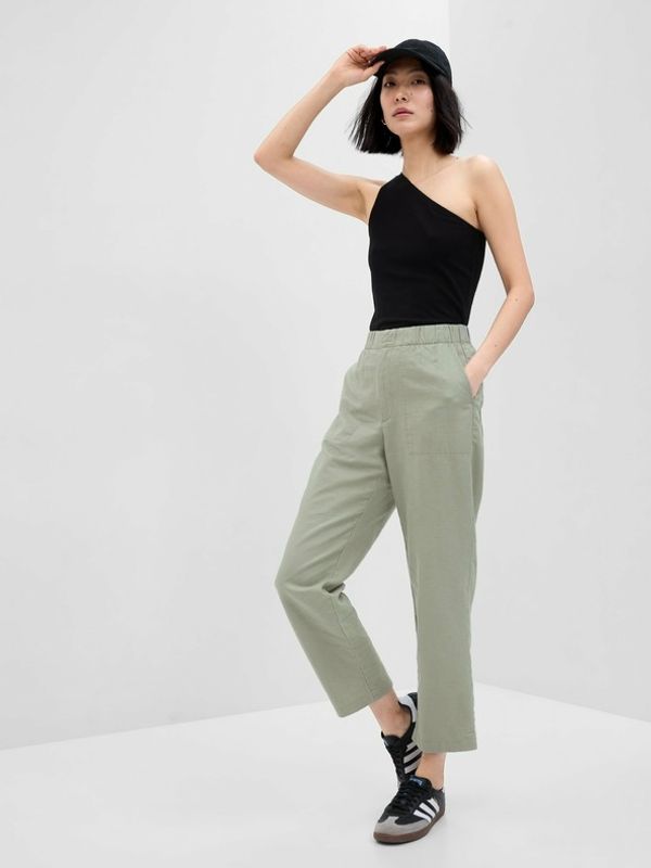 GAP GAP Hlače zelena