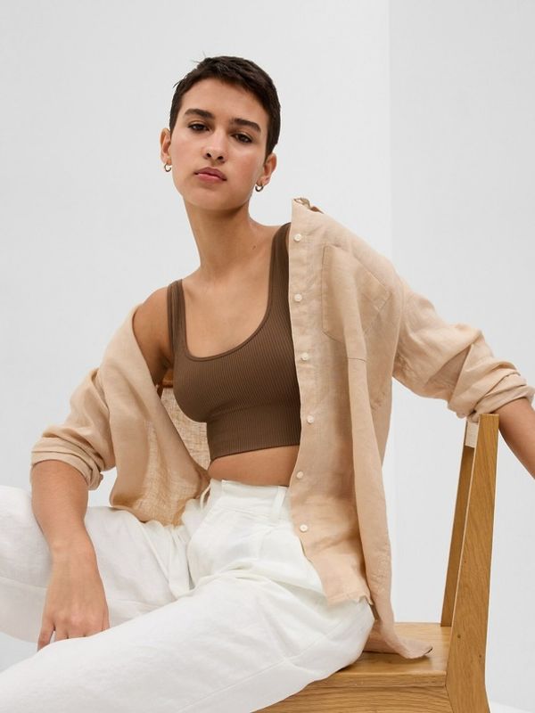 GAP GAP Košulja smeđa