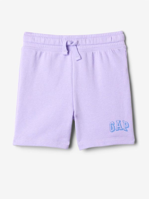 GAP GAP Kratke hlače dječje ljubičasta