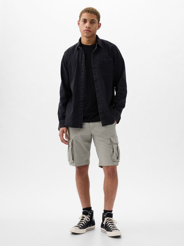 GAP GAP Kratke hlače siva