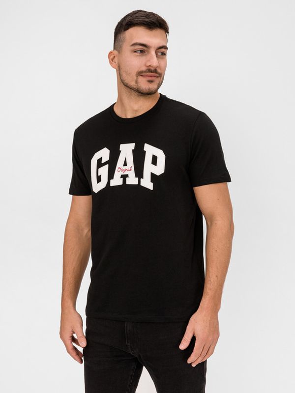 GAP GAP Logo Majica crna