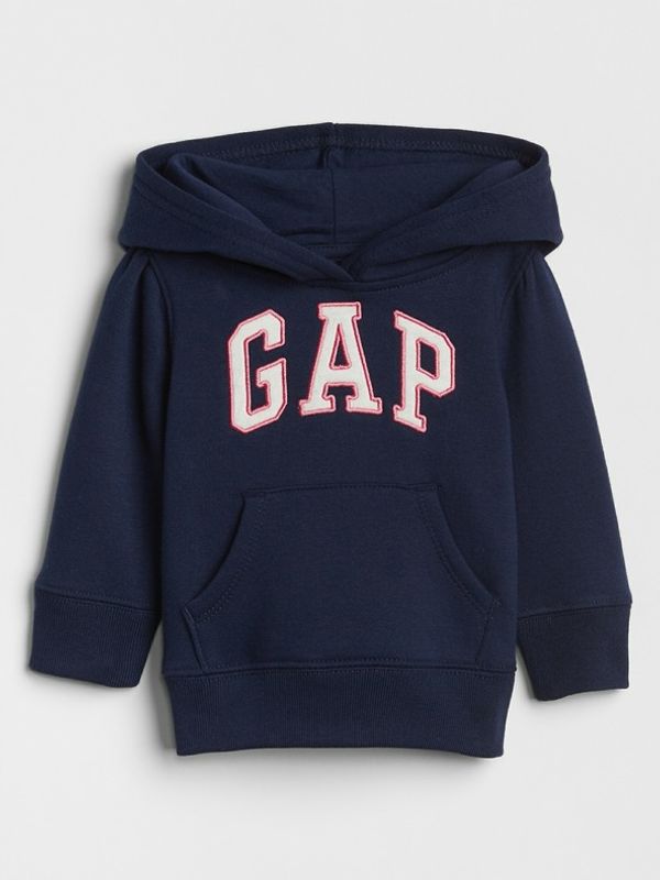 GAP GAP Logo Majica dugih rukava plava