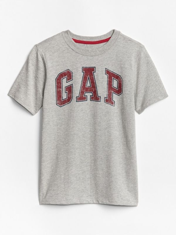 GAP GAP Logo Majica siva