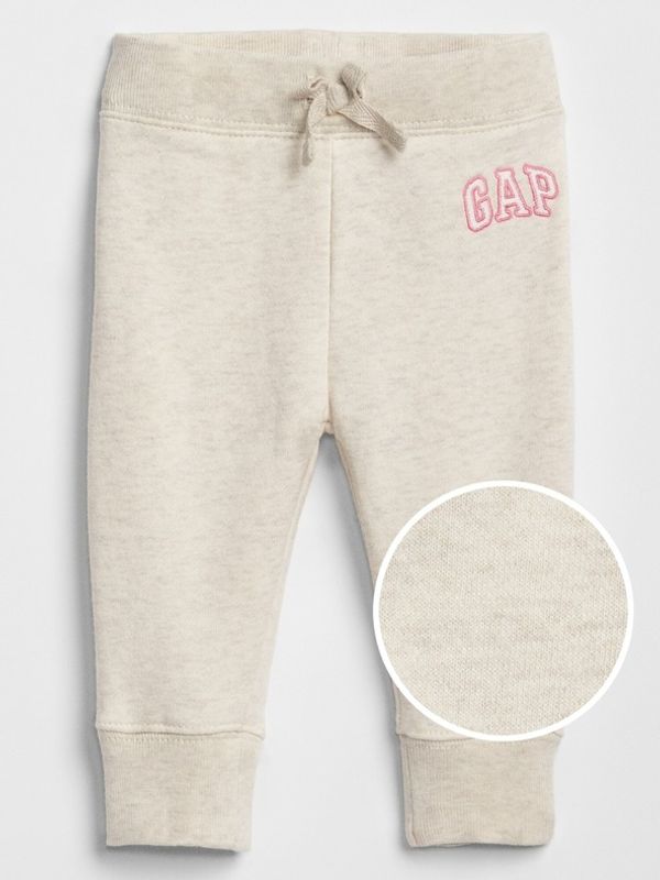 GAP GAP Logo Trenirka dječja donji dio bež