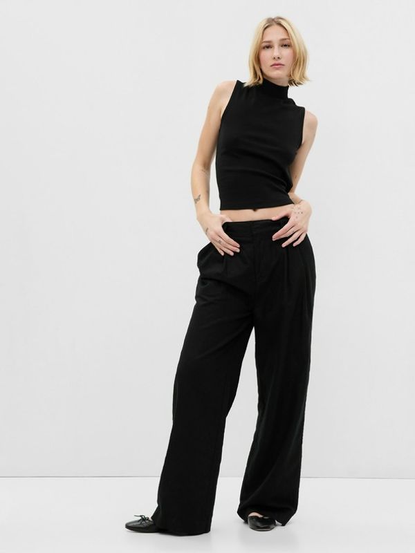 GAP GAP Majica bez rukava crna