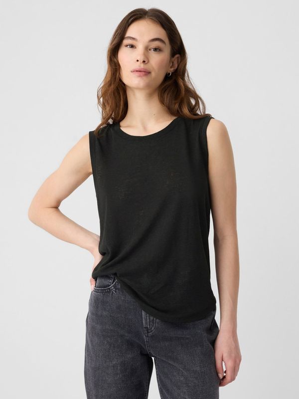 GAP GAP Majica bez rukava crna