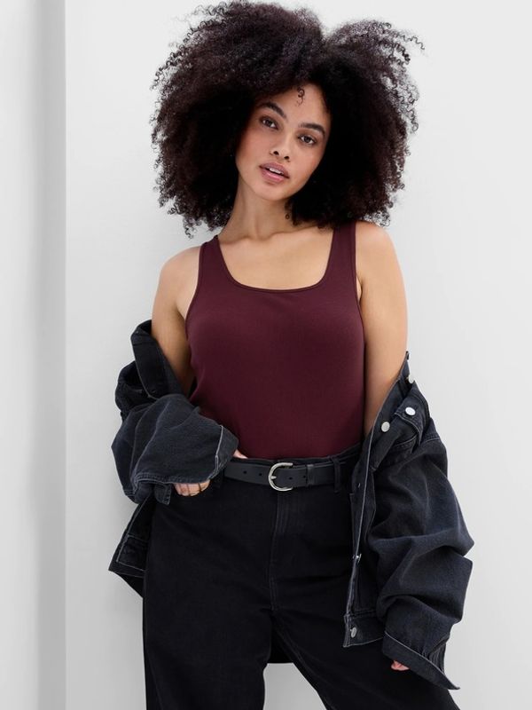 GAP GAP Majica bez rukava crvena