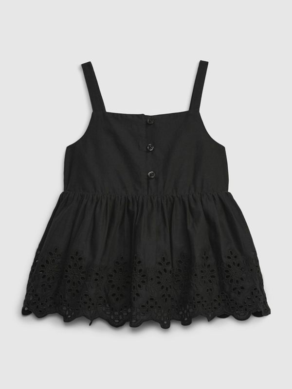 GAP GAP Majica bez rukava dječja crna