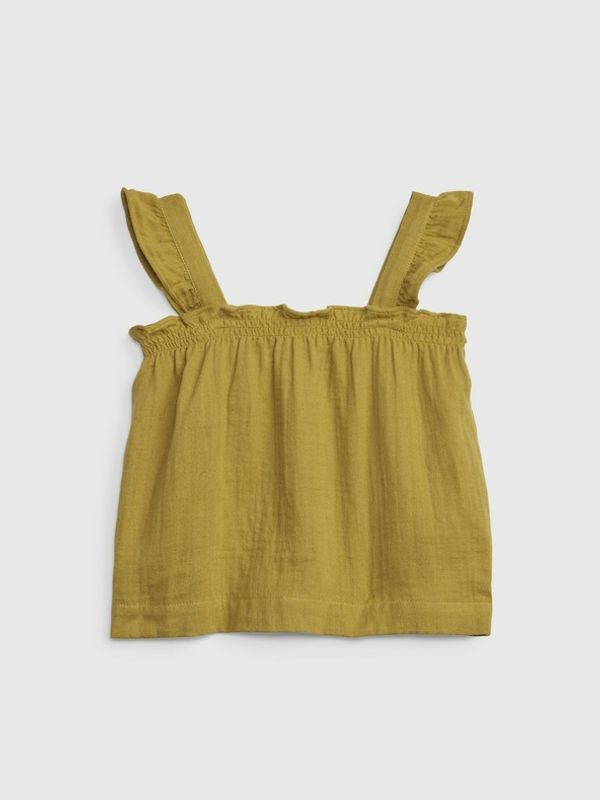 GAP GAP Majica bez rukava dječja žuta