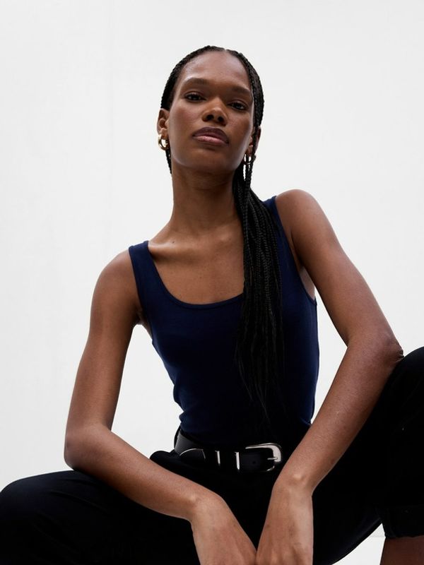 GAP GAP Majica bez rukava plava