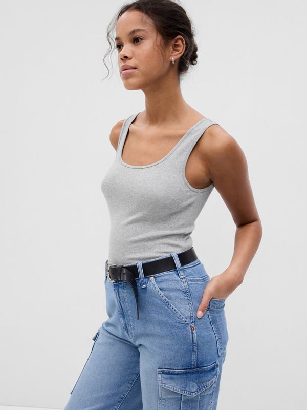 GAP GAP Majica bez rukava siva