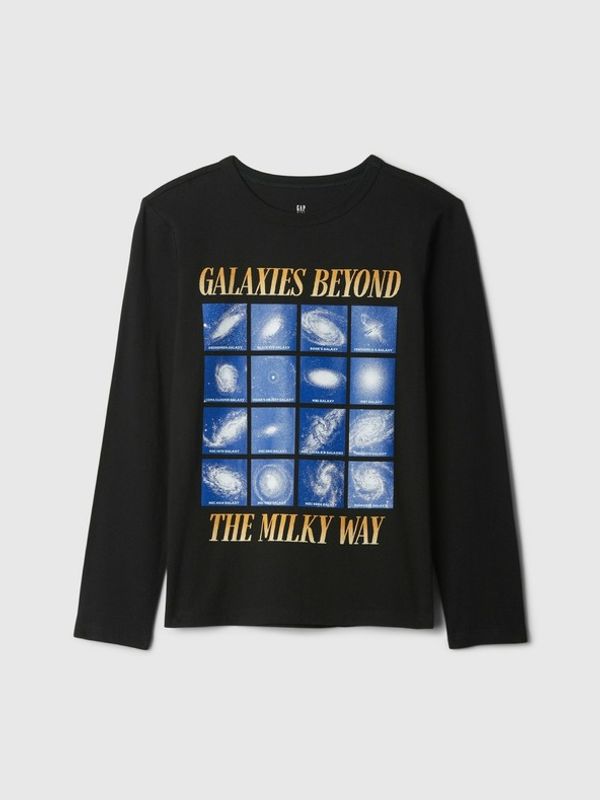 GAP GAP Majica dječja crna