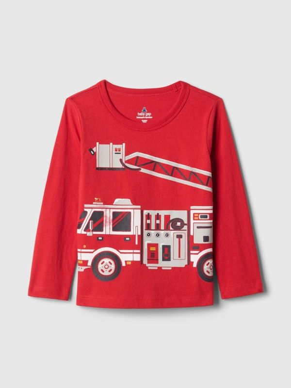 GAP GAP Majica dječja crvena