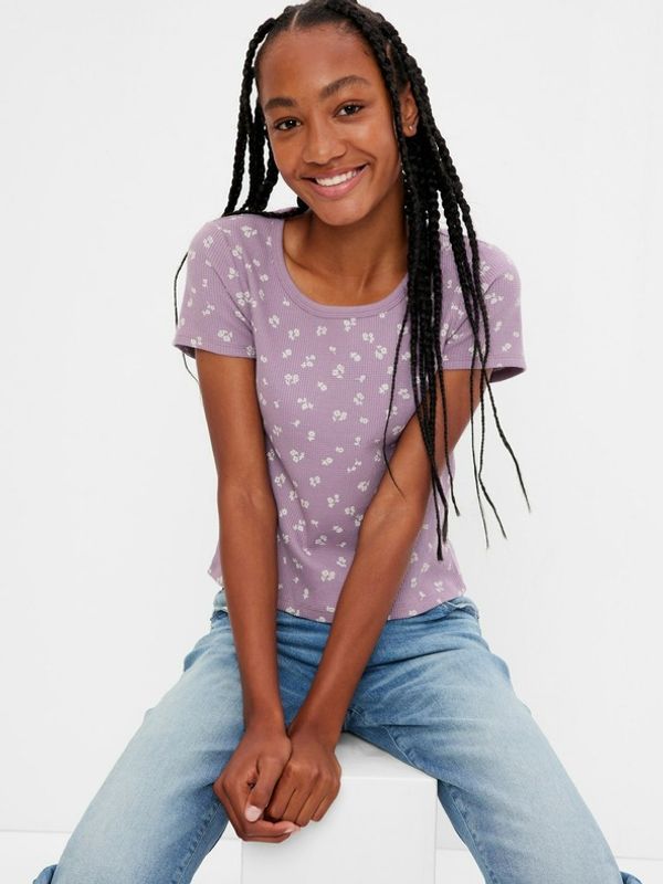 GAP GAP Majica dječja ljubičasta